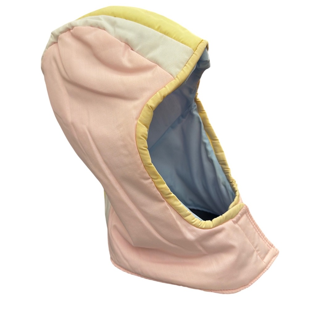 Vintage Rodeo Padded Balaclava Hood Pastel Kidcore 80's Ski Retro Wintercore